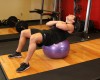 Fitness bal oefening - Positie 2